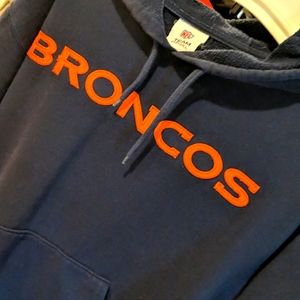 Denver Broncos Embroidered Hoodie
